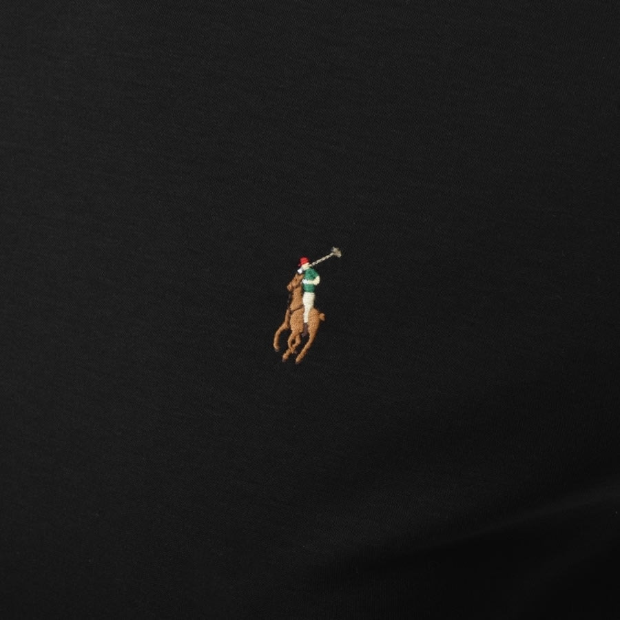 Alternative Image for ProductRalph Lauren Crew Neck T Shirt Black3